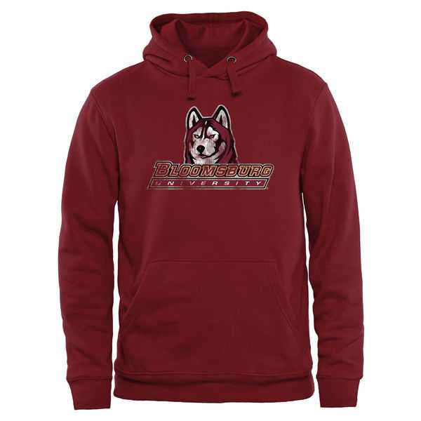 Men's Bloomsburg Huskies Classic Primary Pullover Hoodie - Garnet,We sell and wholesale Men's Bloomsburg Huskies Classic Primary Pullover Hoodie - Garnet on line form chian!